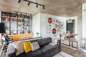 فضاهای با کیفیت:  آپارتمانهای برزیلی کوچک - 24 تا 48 متر مربع